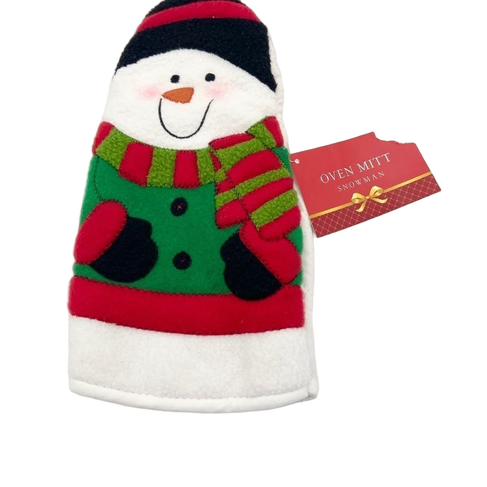 🍭6/$30 New Snowman Oven Mitt